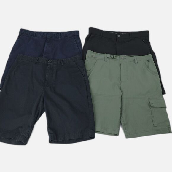 Calvin Klein Other - 4 Chino Shorts Mens 34 Black Blue Uniqlo Calvin Klein Gerry George School Work